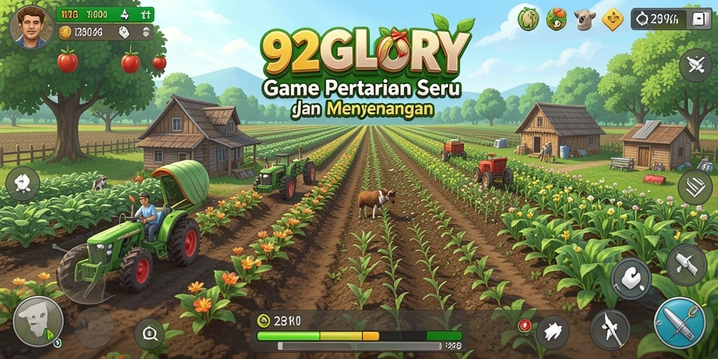 Tampilan gameplay 92GLORY yang menarik dan interaktif.