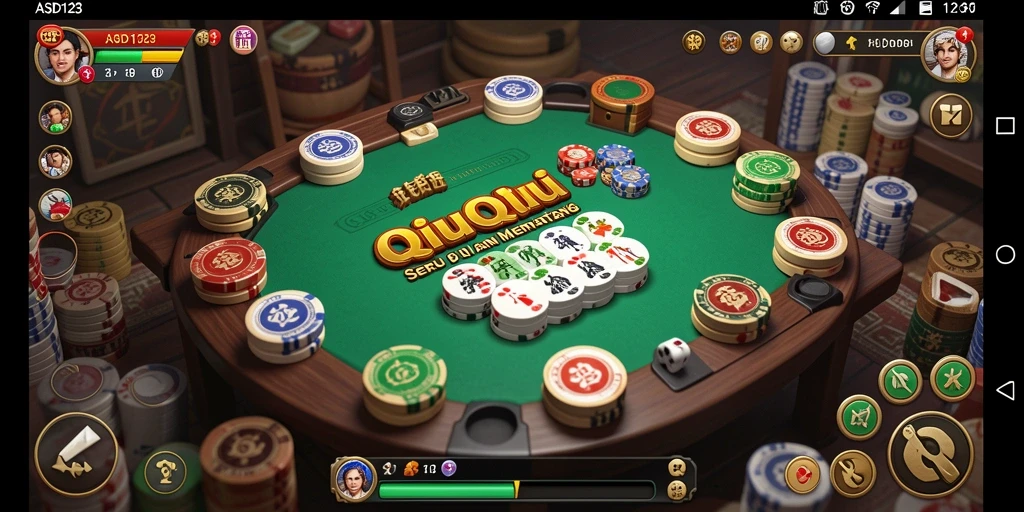 Screenshot gameplay QiuQiu yang menarik di ASD123.