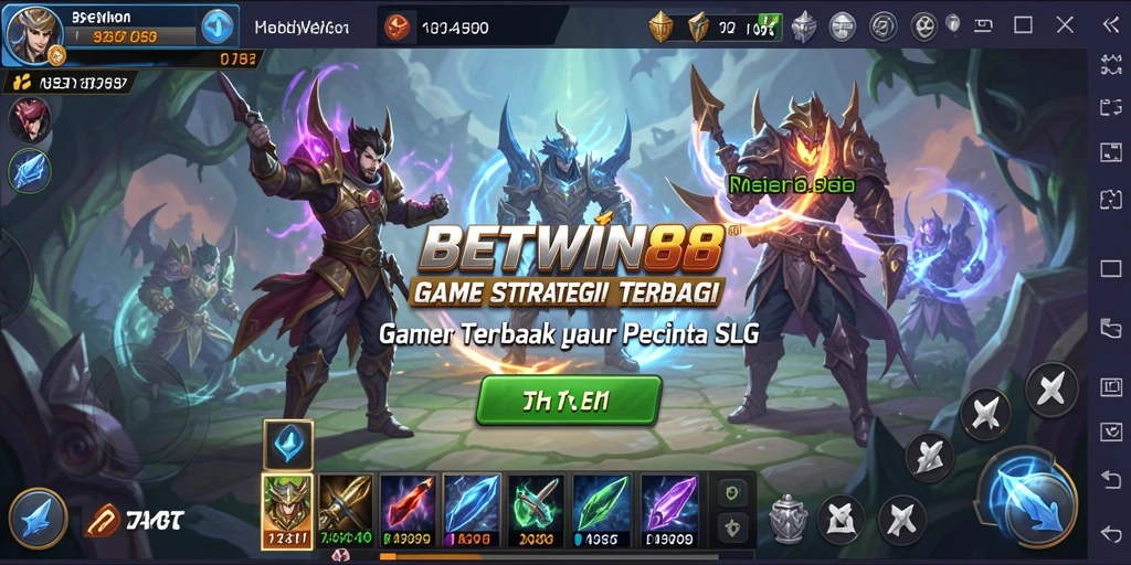 Tangkapan layar gameplay <strong>BETWIN88</strong> menampilkan strategi pertempuran yang mendebarkan.