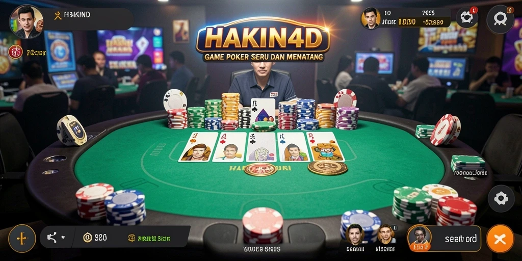 Tampilan gameplay HAKIN4D yang menarik dan menantang.