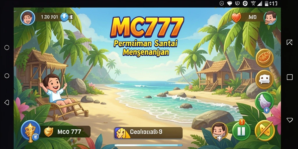 Screenshot MC777 menampilkan gameplay menarik dalam suasana santai.
