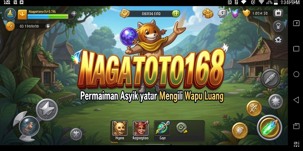 Tampilan seru gameplay NAGATOTO168 yang mengasyikkan.