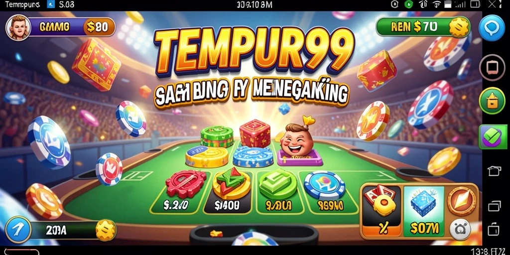 Tampilan gameplay Bingo yang menarik di TEMPUR99.