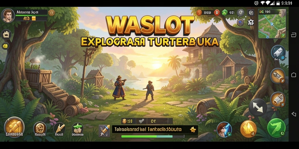 Tampilan gameplay <strong>WASLOT</strong> yang memukau saat menjelajahi dunia terbuka.